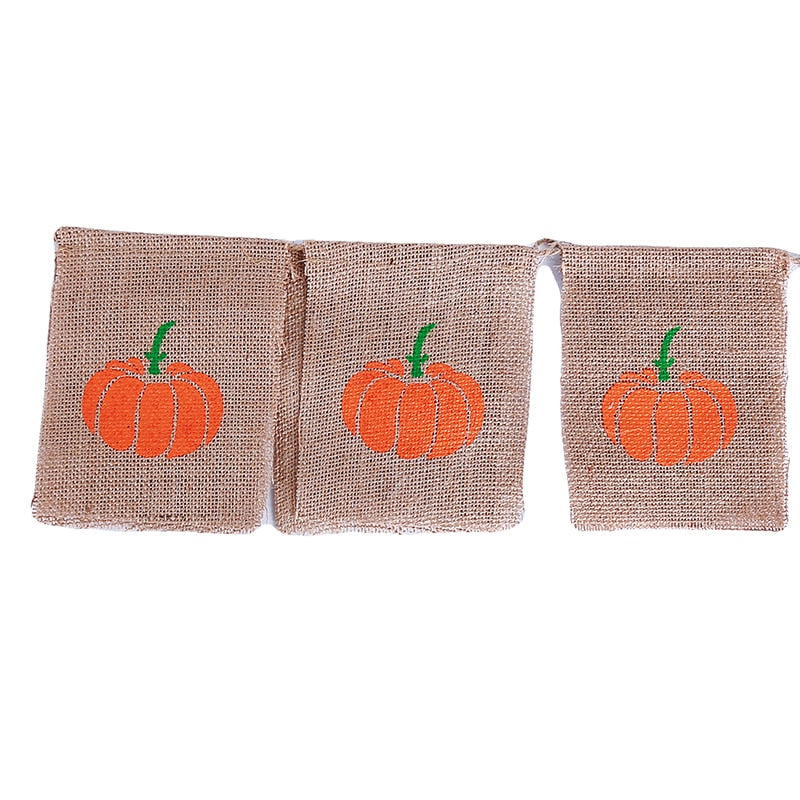 Cute Pumpkin flags, 200cm